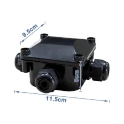 Wolketon Verteilerdose Abzweigdose 10er IP68 Wasserdichte 3-Wege-Verbindungsdose Erdkabel Schwarz Elektrischer Aussenverteilerdose Kabeleinfuehrungen -Vidailo Verkaufe f477a85c95b959e3e72c31113fc4efc5 1