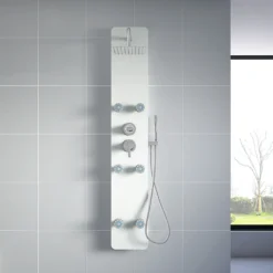 HOME DELUXE - Duschpaneel DIVE White Duscharmatur Komplettset 9 HOME DELUXE - Duschpaneel DIVE White Duscharmatur Komplettset -Vidailo Verkaufe f553fc53ec39a2086ad571d5aba240ac