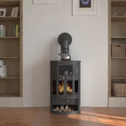 EEK A Kaminofen Mit Backfach+Herdplatte Victoria Taro 2F, Schwarz – 9,53 KW -Vidailo Verkaufe f62906567d30a60fbd91bb92fbe836de