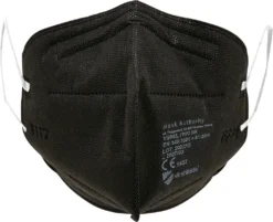 Virshields® FFP2 Mundschutz Maske - PFE 94%, EN 149:2001+A1:2009, 5 Lagen, 10-2000 Stück, Filtrierend, EU, Farbwahl - Halbmaske, Atemschutzmaske, Schutzmaske (100 Stück, Schwarz) -Vidailo Verkaufe f7aa5da945dcd3336e919baf05cf5df4