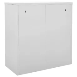 VidaXL Schließfachschrank Hellgrau 90x45x92,5 Cm Stahl -Vidailo Verkaufe f9c65ab8789a554d3aec6b43616cb4a7
