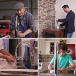 Aquadon Smart Heater Multi Head | Wasserhahn Mit Integriertem Durchlauferhitzer | 2 Aufsätze | Digitale LED-Temperaturanzeige | Armatur | Boiler | Das Original Aus Dem TV -Vidailo Verkaufe fcb630a9351c8c02f89c9ae4af79ce08