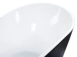 Freistehende Badewanne Schwarz Sanitäracryl Oval 180 X 78 Cm Modern -Vidailo Verkaufe fd2909519ef55c0383eda7f82e9c9b8e