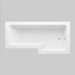 Elara (links) Badewanne 170 X 85 X 53 Cm, Weiß -Vidailo Verkaufe fe654201053981cefc89c4b0d98afaa3