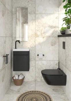 Saqu Tube Armaturen Waschtischarmatur - Bequeme Höhe Zum Händewaschen - Praktischer Drehknopf Für Die Wassermenge - Passt An Jedes Waschbecken - Matt Schwarz - 20x10 Cm - Wasserhahn - Waschbecken -Vidailo Verkaufe fea042a95ef517f8b9be061a03358a5a