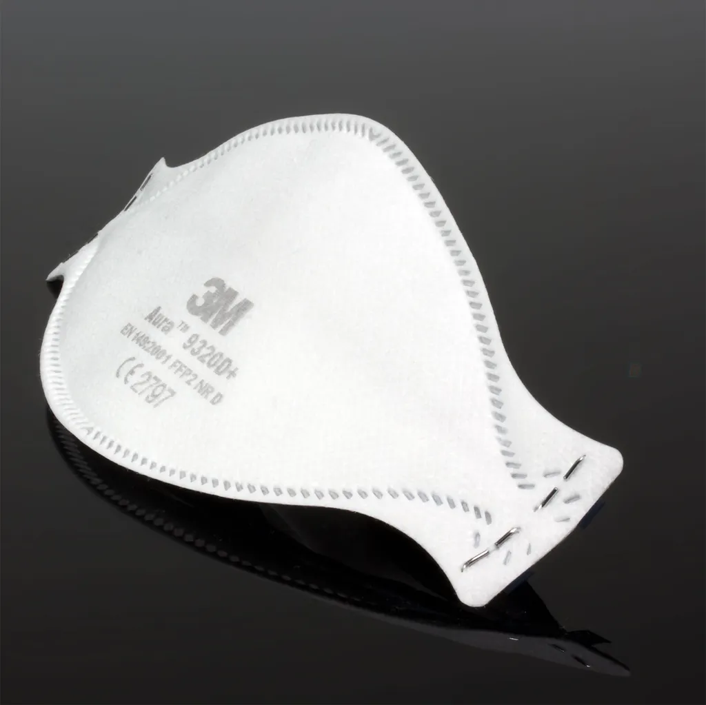 3M FFP2 Atemschutzmaske Aura 9320D+ 5 Stück 5 3M FFP2 Atemschutzmaske Aura 9320D+ 5 Stück – Bild 3
