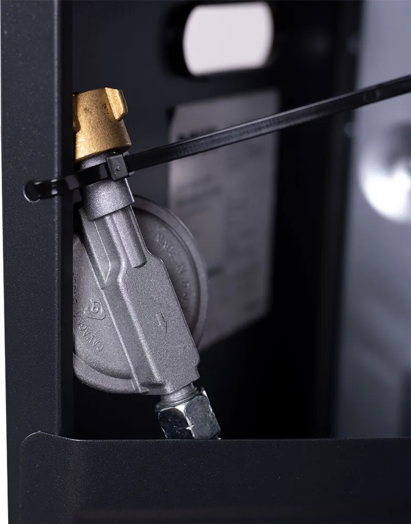 Rowi Gas-Heizofen Blue Flame Pro 4200 W, Mit Thermostat, Schwarz 9 Rowi Gas-Heizofen Blue Flame Pro 4200 W, Mit Thermostat, Schwarz – Bild 7